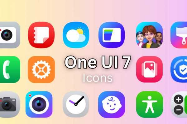 Discover One UI 7: New Features and Revamped App Icons One UI 7 new features